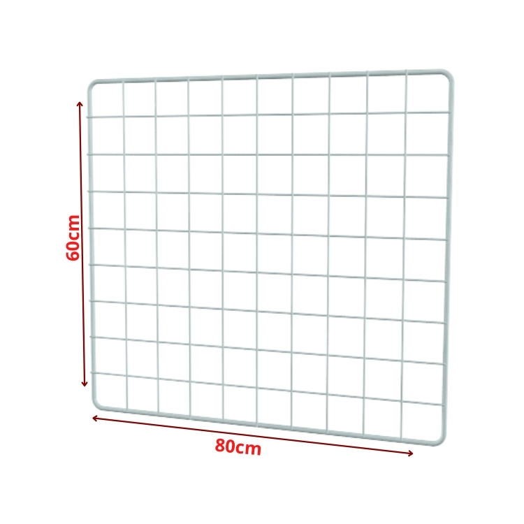 tela aramada 60x80cm cor branco
