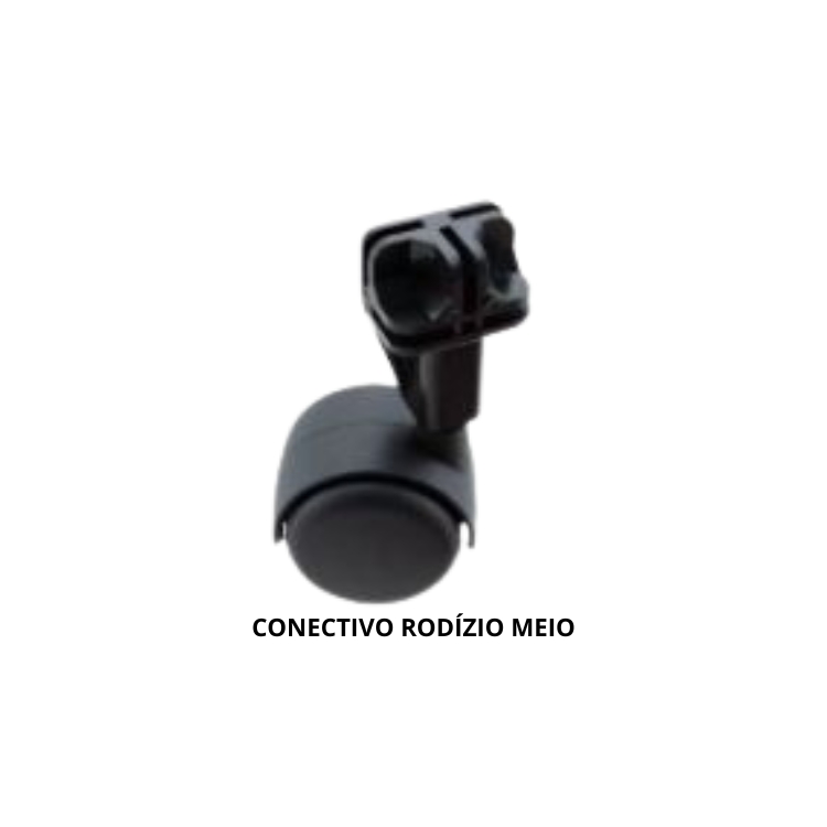 conectivo rodizio meio de prateleira de vidro ou de tela